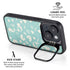 Disney The Little Mermaid Character Silhouette Pattern iPhone 15 Kickstand Case